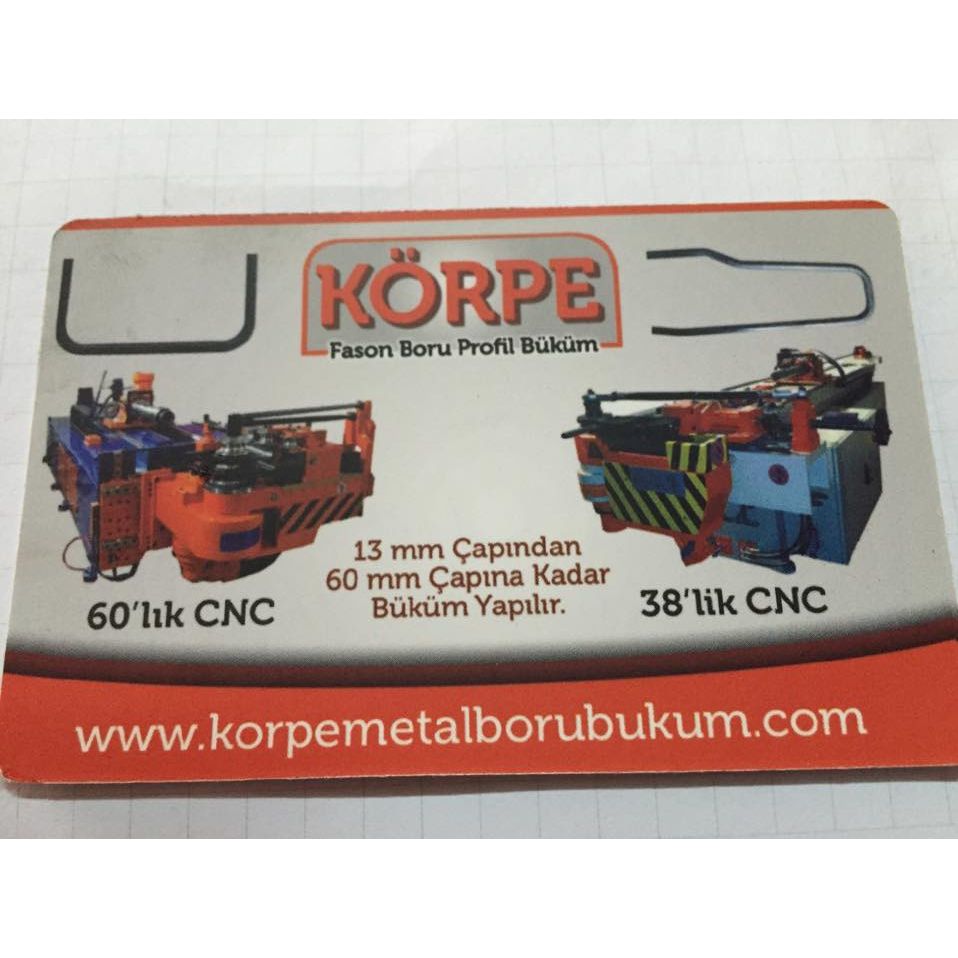 S&#xFC;leyman K&#xF6;rpe Madeni E&#x15F;ya G&#x131;da Oto. San. Tic. Ltd. &#x15E;ti.