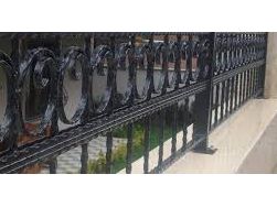 درابزين الجدار الحديد المطاوع