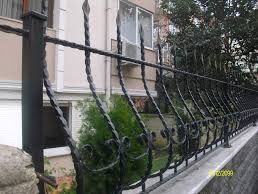 درابزين الجدار الحديد المطاوع