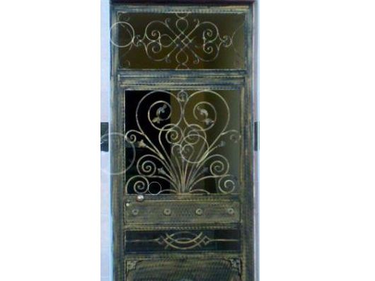 Porte En Fer Forgé