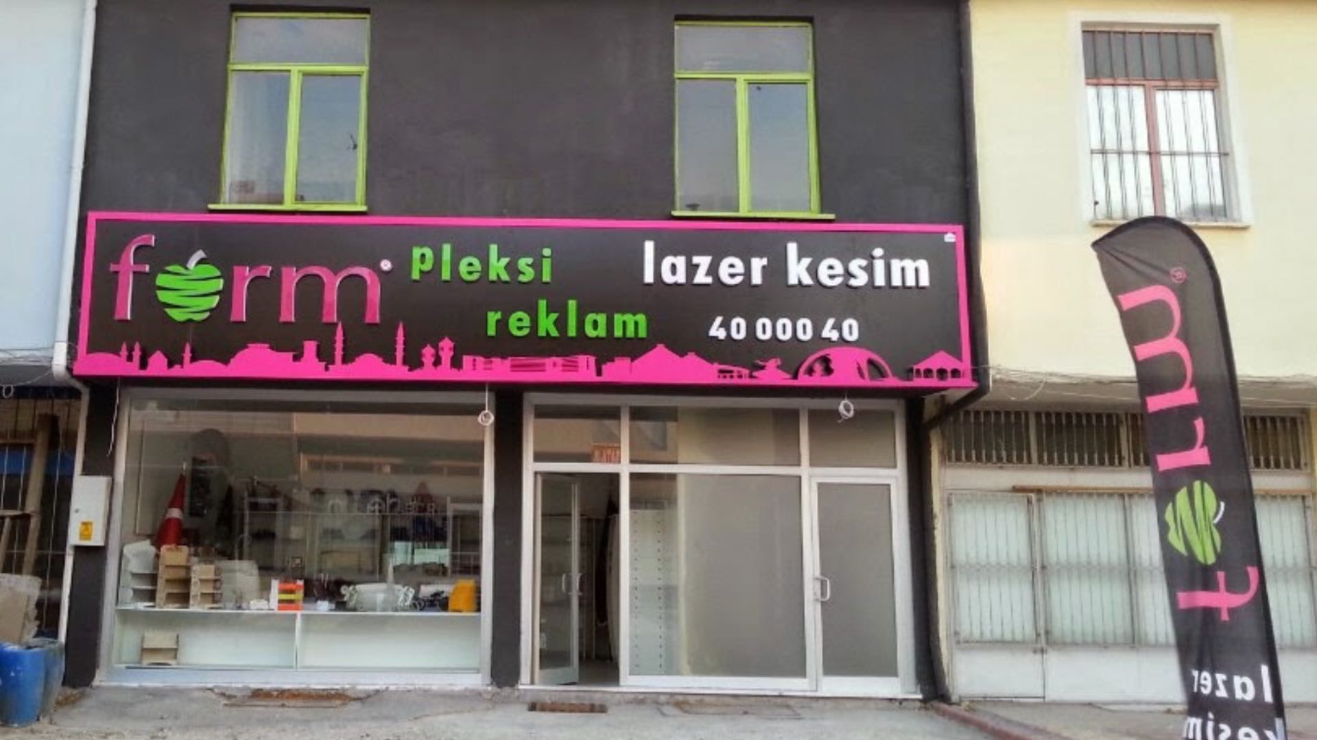 Form Pleksi Reklam Lazer Kesim - Mustafa Kazancı