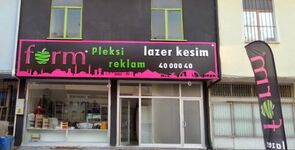 Form Pleksi Reklam Lazer Kesim - Mustafa Kazancı
