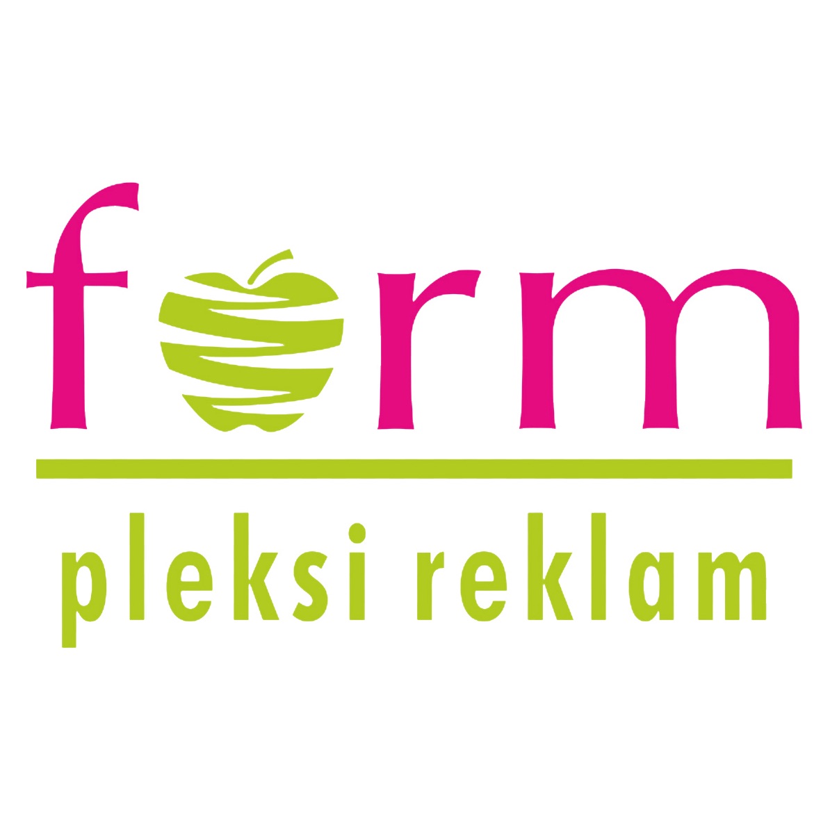 Form Pleksi Reklam Lazer Kesim - Mustafa Kazancı