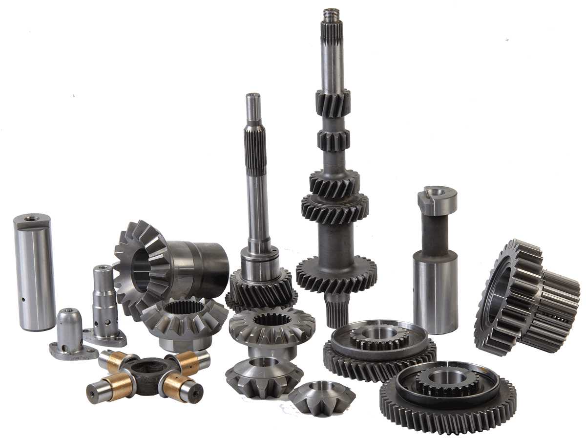 Transmission Shafts / Cranks / Bearing Carriers / Gears / Wheels