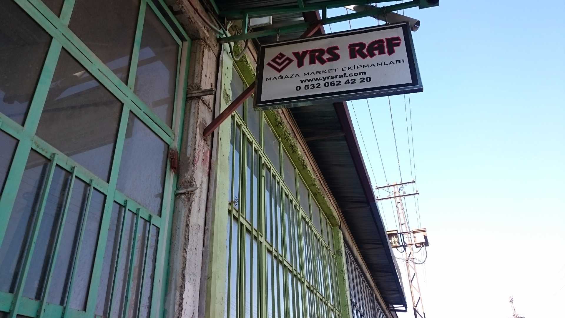 YRS Raf Mağaza Market Ekipmanları - Yusuf Yurttaş