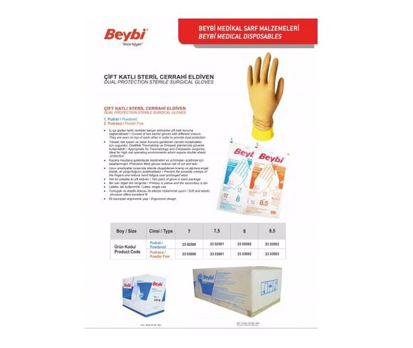 Sterile Latex Gloves