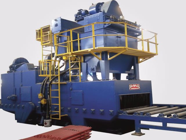 Sheet And Profile Sandblasting Machine