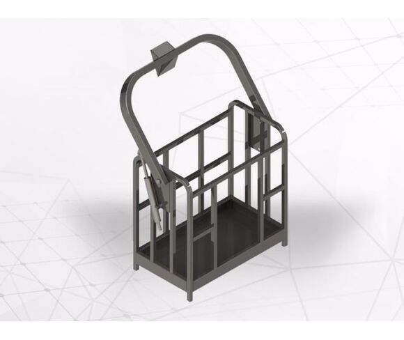 모바일 크레인 양동이