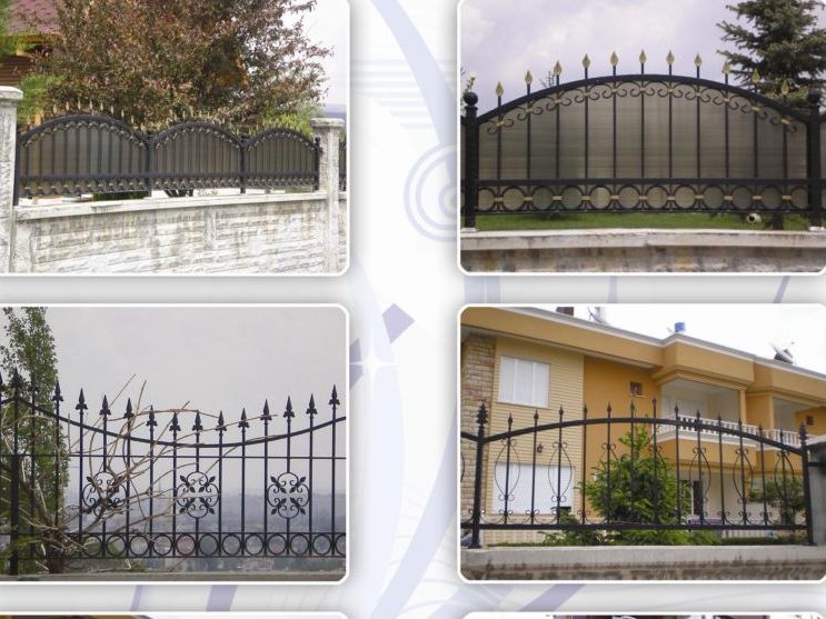 درابزين الجدار الحديد المطاوع