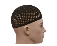 Hand Knitting Straw Cap