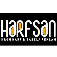 Harfsan Krom Harf Tabela Reklam