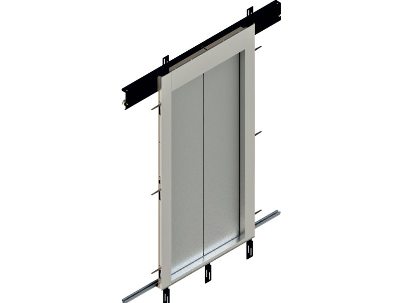 Porte Centrale D'ascenseur