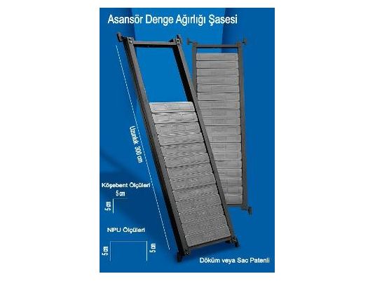 Elevator Balance Weight Case
