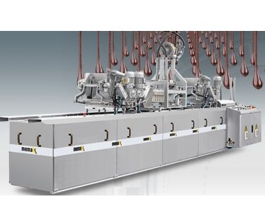 Schokoladebeschichtungslinier