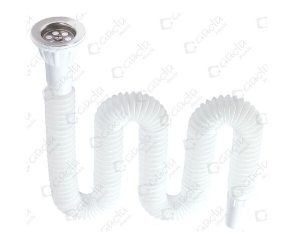 Washbasin drain pipe