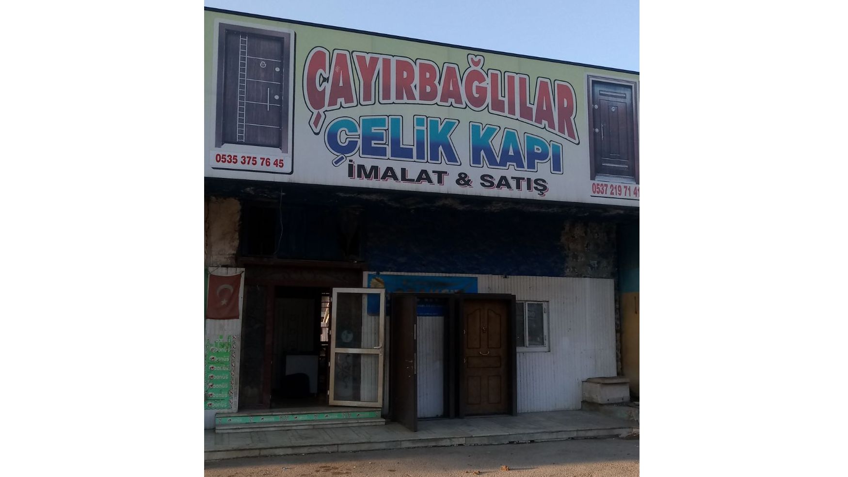 Çayırbağlılar Çelik Kapı İmalat ve Satış 