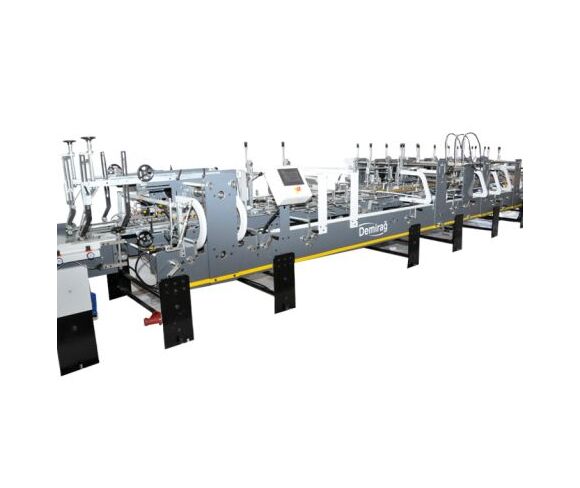 Máquina Monopunto para Plegar y Pegar Cajas