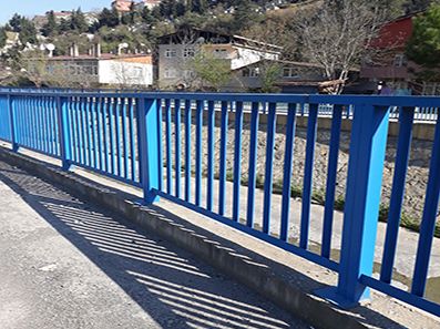 درابزين الجدار الحديد المطاوع