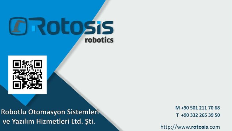 Rotosis Robotlu Otomasyon Sistemleri ve Yazılım Hizmetleri Ltd.Şti.