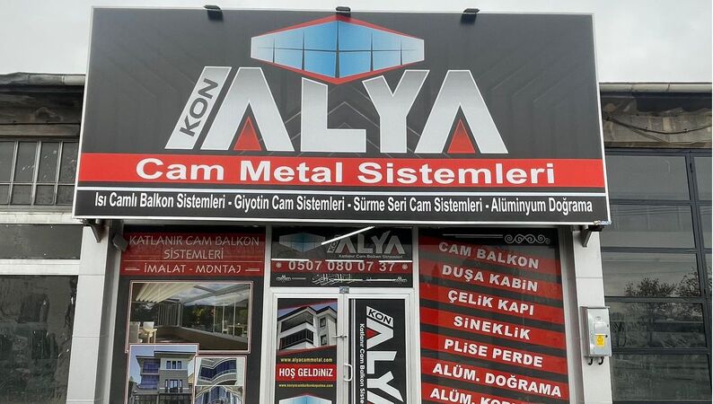Kon Alya Cam Metal Sistemleri