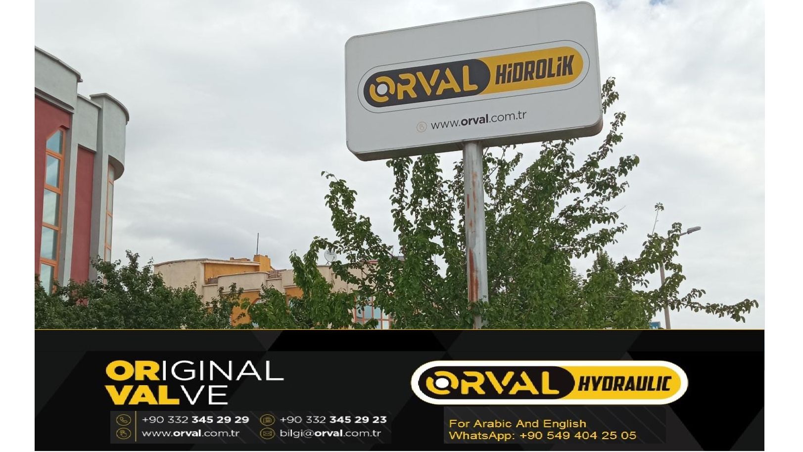 Orval Hidrolik Pn&#xF6;matik Sanayi Ve Ticaret Limited &#x15E;irketi