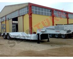 2-axle Low-loader Chassis Semi-trailer
