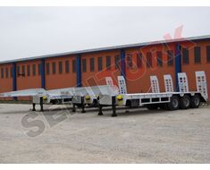 3 Axle Lowbed Semi-trailer