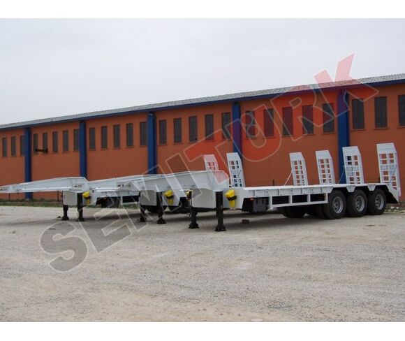 3 axle lowbed semi-trailer