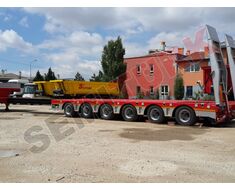 6 Axle Step Drop Deck Semi-trailer