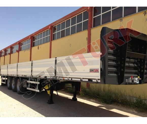 Dry freight semi trailer | 13.60 flatbed semi trailer | Cargo platform semi trailer