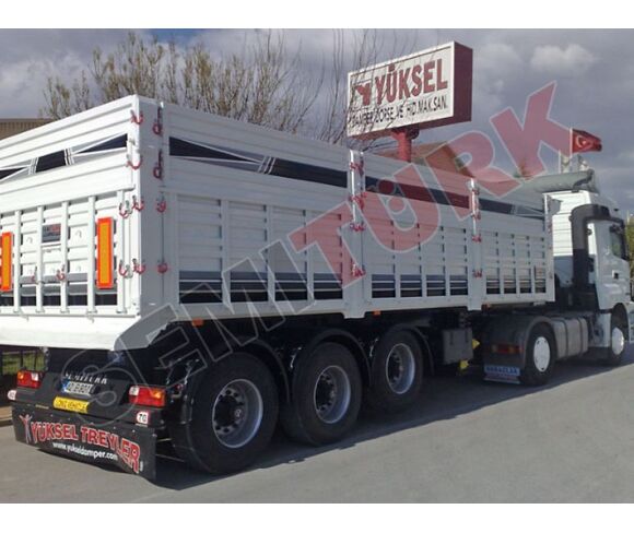 Truck mounted tipper body