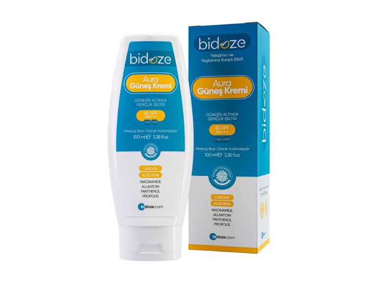 Bidoze Aura Soothing & Anti-aging Sunscreen 100 Ml
