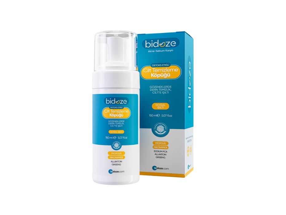 Bidoze Detoxifying Skin Cleansing Foam 150 Ml