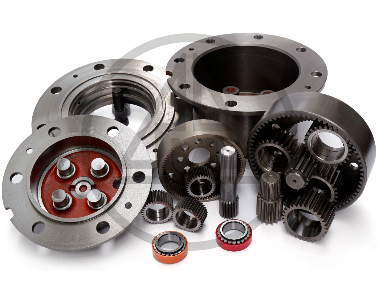 Final Drive Carriers, Sun Gears And Planet Gears