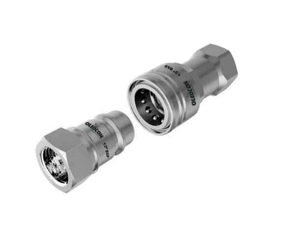 Hydraulic Poppet Type Quick Coupling (BSP-NPT-UNF)