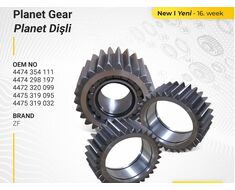 İş Makinesi Planet Dişlileri