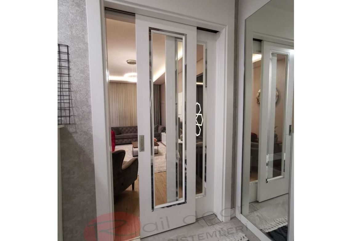 Tek Yönlü Teleskopik Ray Kapı Sistemi