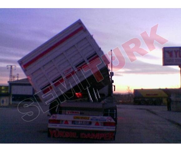 Semi Trailer with Side Dumping | Dropside Side Tipper