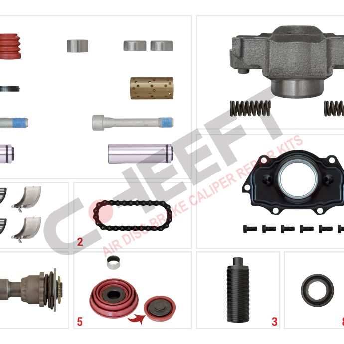 Ремкомплект Тормозного Суппорта