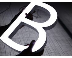 Lettre De Boîte En Aluminium